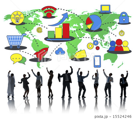 Marketing Global Business Growth Commercial Media Concept Marketing Global Business Growth Commercial Media Concept 15524246
