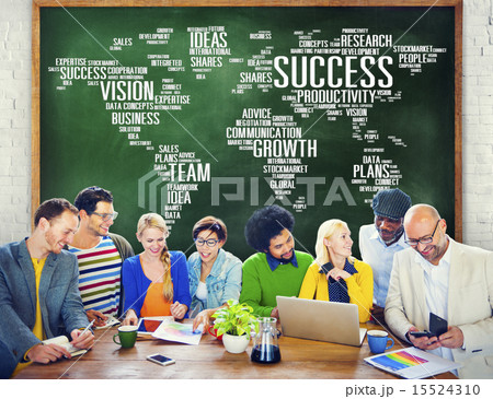 Global Business People Corporate Meeting Success Growth Concept Global Business People Corporate Meeting Success Growth Concept 15524310