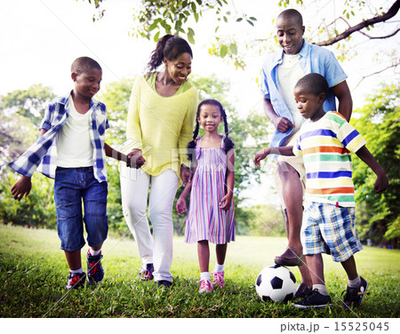 African Family Happiness Holiday Vacation Activity Concept African Family Happiness Holiday Vacation Activity Concept 15525045