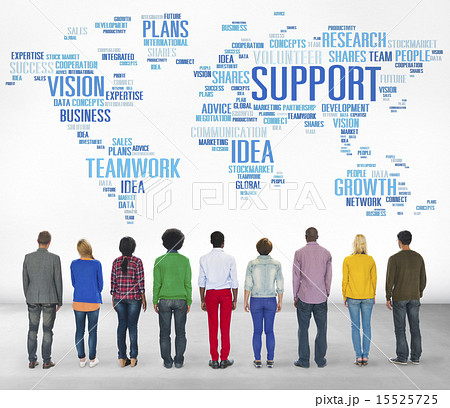Global People Friends Togetherness Support Teamwork Concept 15525725