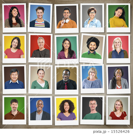 Diverse People Multi Ethnic Variation Casual Concept 15526426