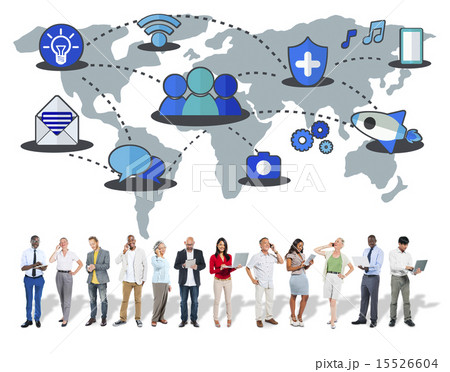 Social Network Sharing Global Communications Connection Concept Social Network Sharing Global Communications Connection Concept 15526604