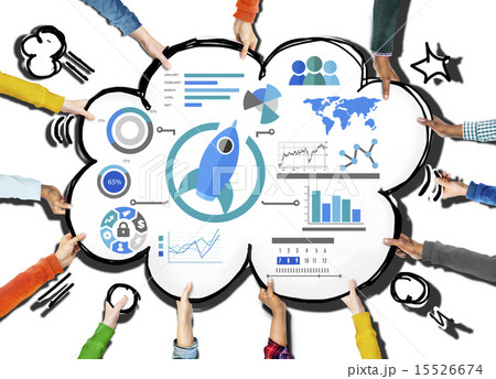 Start up Support Volunteer Innovation Global Business Concept 15526674