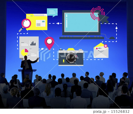 Technology Media Social Network Connection Concept Technology Media Social Network Connection Concept 15526832