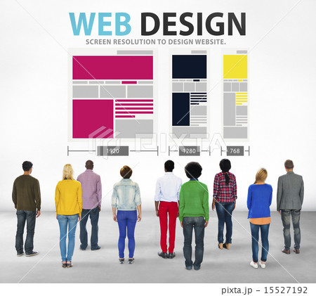 Web Design Network Website Ideas Media Information Concept 15527192