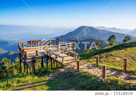 View point Doi Ang Khang, Chiang Mai, Thailand. 15528019