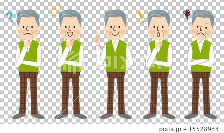 シニア男性 15528933