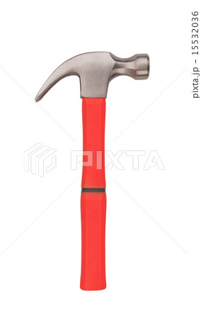 hammer on white background 15532036