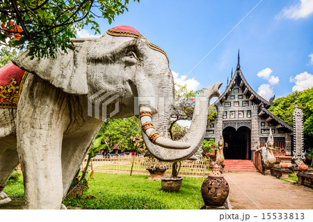 Wat Lok Molee, Old wooden temple in Chiang Mai,  15533813