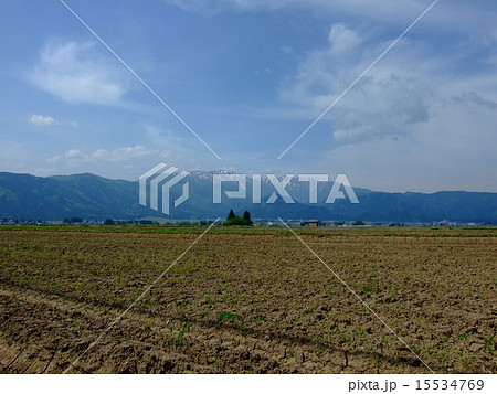 福井県大野市から望む銀杏峯と部子山 福井県大野市から望む銀杏峯と部子山 15534769