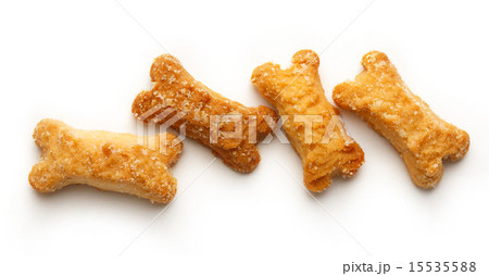 Pile of bone formed cookies 15535588
