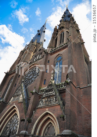 町の教会 15536657