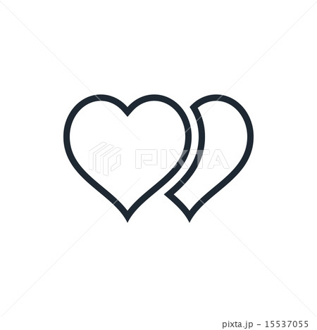 2 heart outline 2 heart outline 15537055