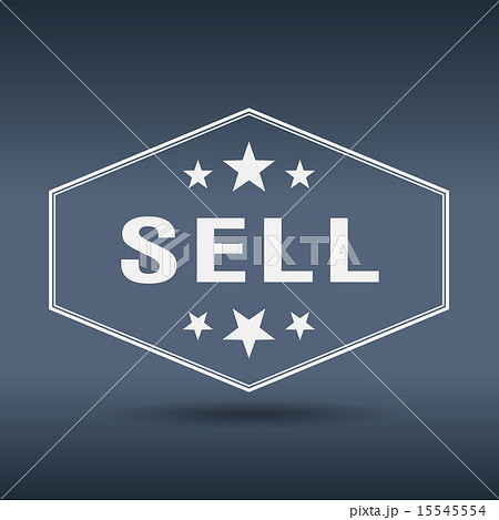 sell hexagonal white vintage retro style label sell hexagonal white vintage retro style label 15545554