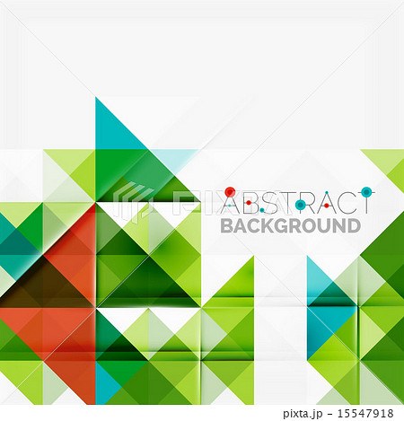 Abstract geometric background. Modern overlapping triangles 15547918