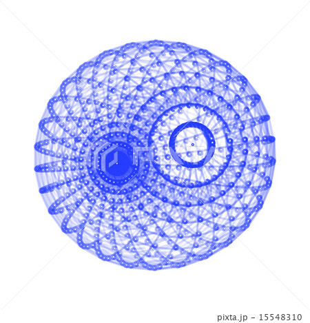 Abstract sphere from connected dots with lines Abstract sphere from connected dots with lines 15548310