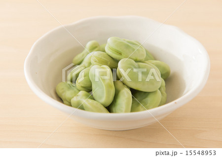 そら豆の塩茹で 15548953