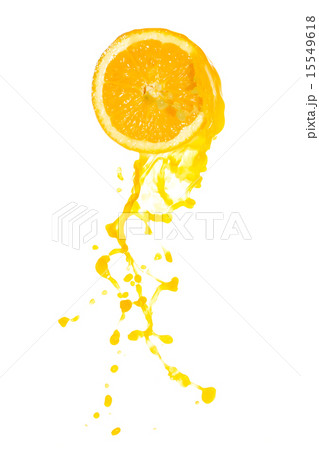 orange juice splash orange juice splash 15549618