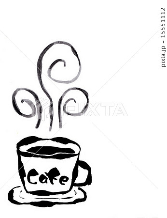 カフェ コーヒー Cafe のイラスト素材