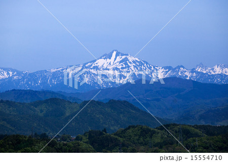 笠ヶ岳 白馬雪形 15554710