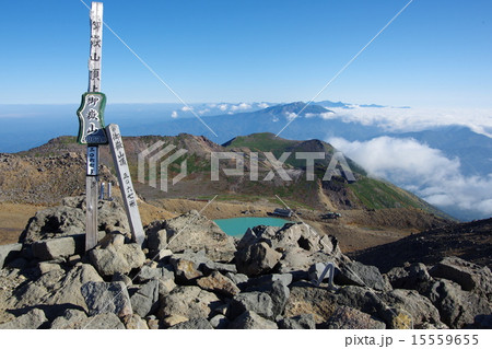 噴火直前の御嶽山頂上からの風景 噴火直前の御嶽山頂上からの風景 15559655