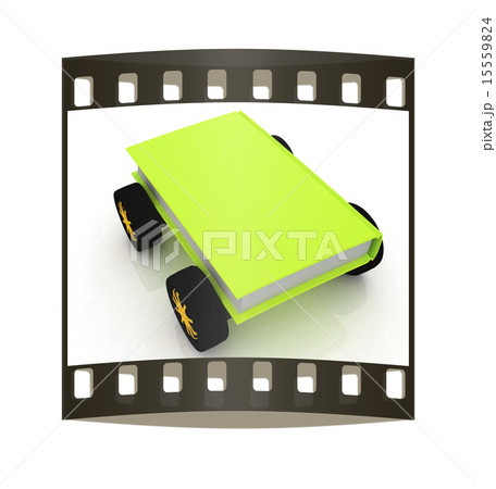 On race cars in world knowledge. The film strip 15559824