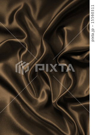 Smooth elegant brown silk 15560311