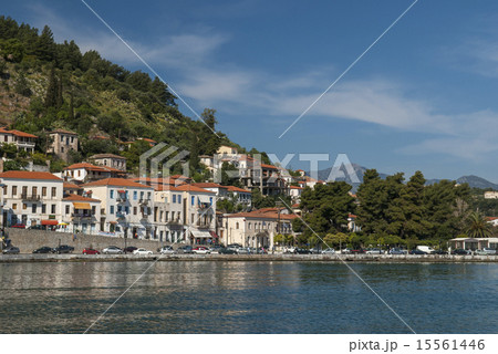 Boats in the harbor of Gytheio in Greece Boats in the harbor of Gytheio in Greece 15561446