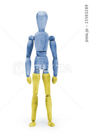 Wood figure mannequin  - Ukraine 15563289