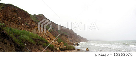 Beautiful panoramic landscape sea coastline 15565076