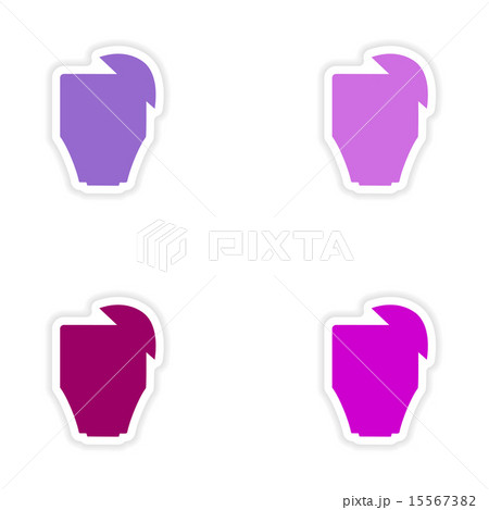 assembly realistic sticker design on paper cocktails assembly realistic sticker design on paper cocktails 15567382