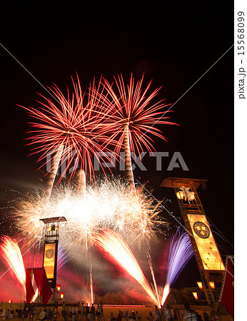 能登のキリコ祭りと花火 能登のキリコ祭りと花火 15568099