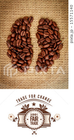 Composite image of fair trade graphic Composite image of fair trade graphic 15571140