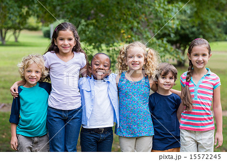 Happy child in the park together 15572245