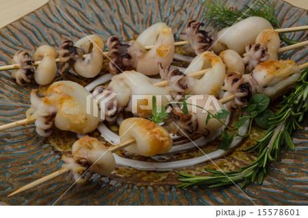 Grilled cuttlefish 15578601