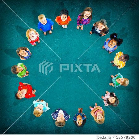 Children Kids Cheerful Childhood Diversity Concept 15579500