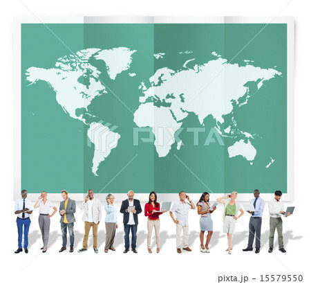 World Global Business Cartography Globalization International Co 15579550