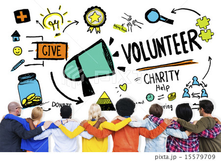 Volunteer Charity and Relief Work Donation Help Concept 15579709