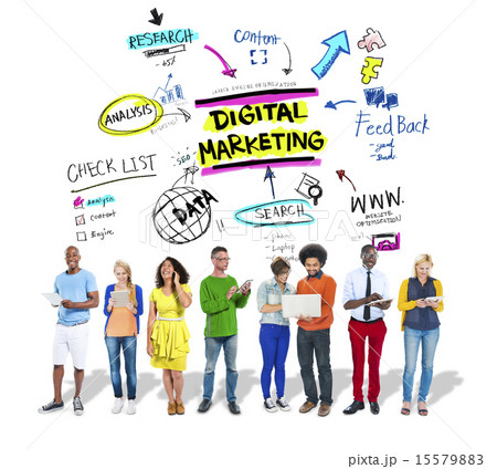 Digital Marketing Branding Strategy Online Media Concept Digital Marketing Branding Strategy Online Media Concept 15579883