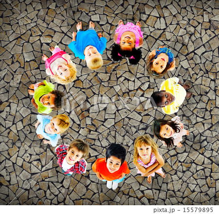 Children Kids Cheerful Childhood Diversity Concept 15579895