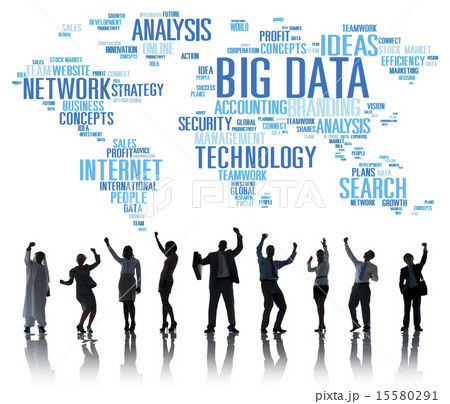 Big Data Storage Information World Map Concept Big Data Storage Information World Map Concept 15580291