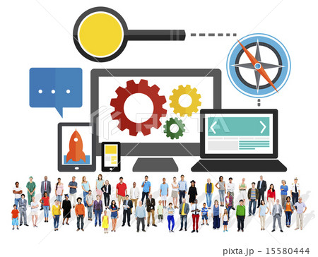 Search Engine Optimization Online Technology Web Concept 15580444