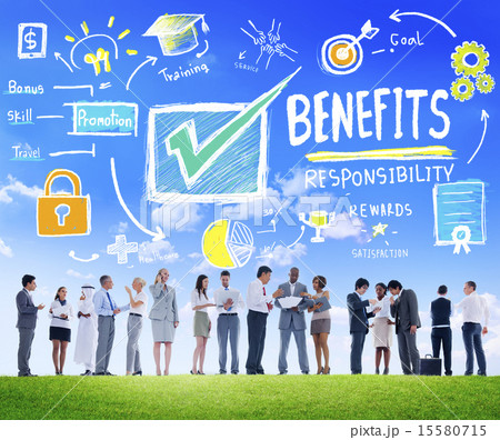 Benefits Gain Profit Earning Income Business Communication Conce 15580715