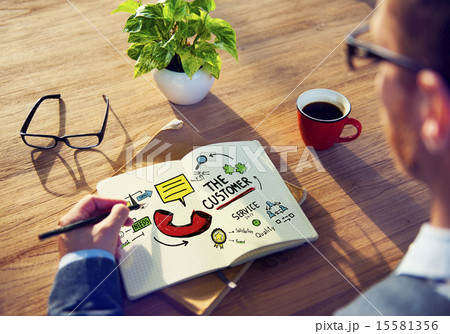 The Customer Service Target Market Support Assistance Concept 15581356