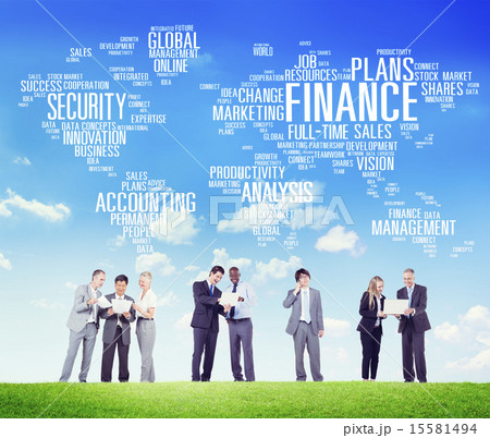 Global Finance Business Financial Marketing Money Concept 15581494