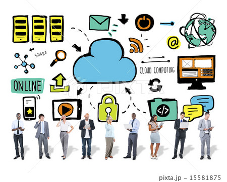 Diversity People Cloud Computing Digital Communication Connectio Diversity People Cloud Computing Digital Communication Connectio 15581875