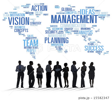 Global Management Training Vision World Map Concept Global Management Training Vision World Map Concept 15582347