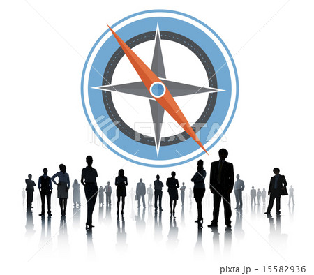 Navigation Compass Direction Exploration Guide Journey Concept 15582936