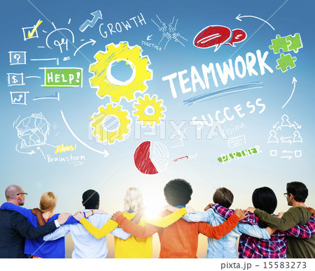 Teamwork Team Together Collaboration Diversity People Friendship Teamwork Team Together Collaboration Diversity People Friendship 15583273