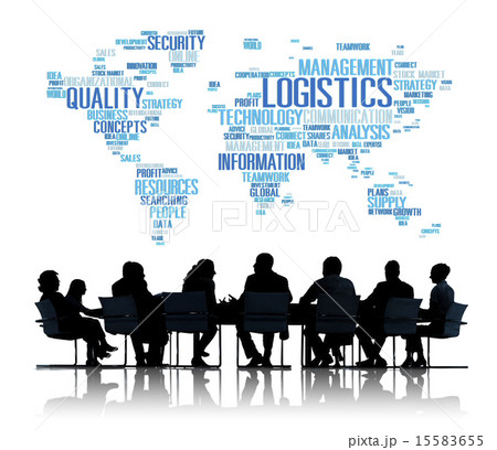 Logistics Management Freight Service Production Concept Logistics Management Freight Service Production Concept 15583655
